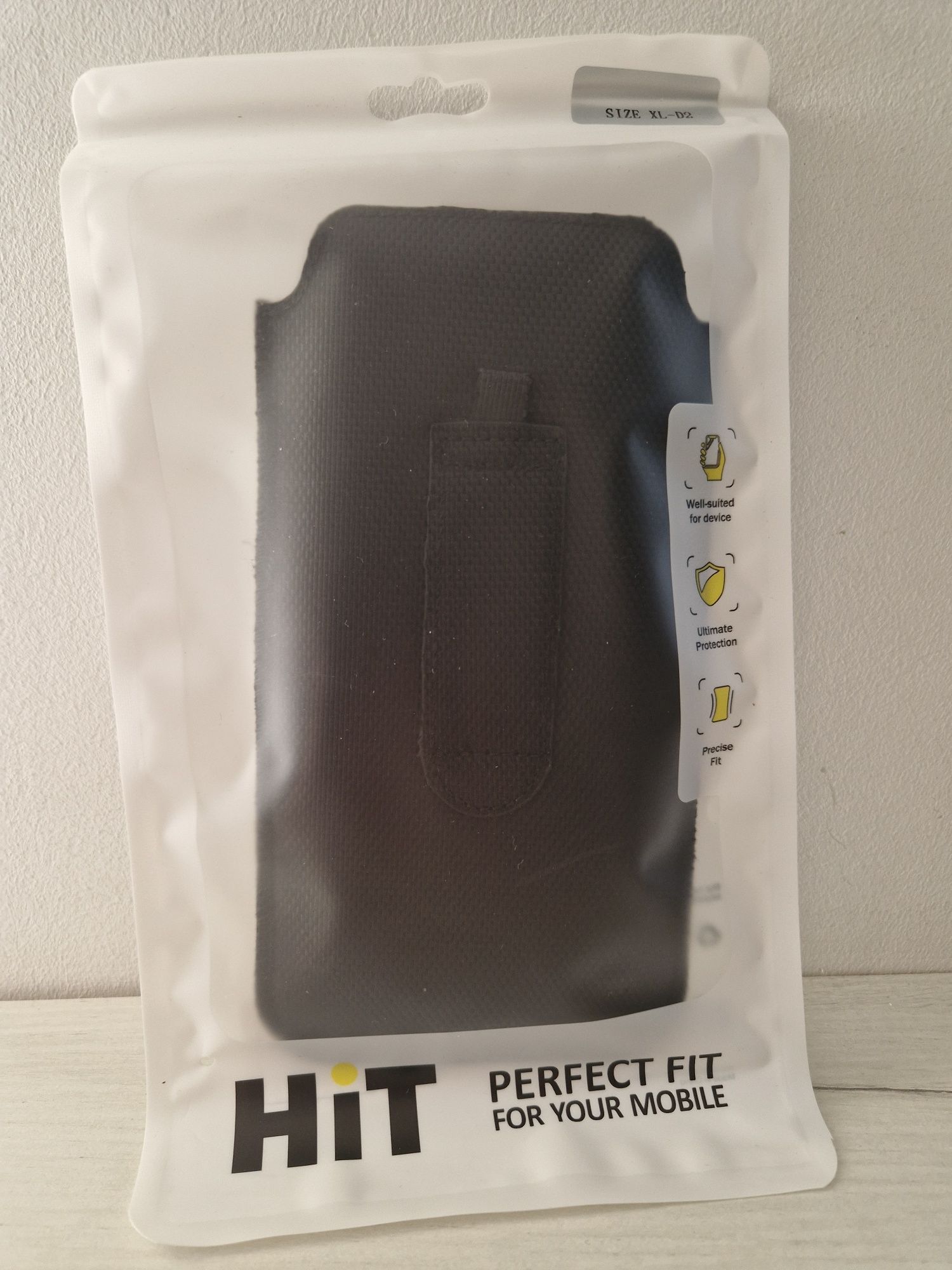 Kieszonka HIT (ROZMIAR XL) do Iphone 14 / 14 Pro czarny