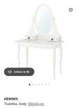 Toaletka Hemnes Ikea