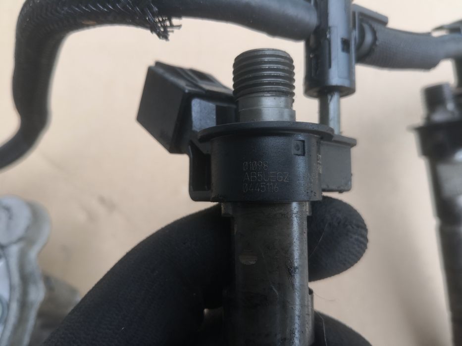 Układ paliwowy BMW N47D20A 177KM pompa wtryskiwacze listwa e60 e61 #2