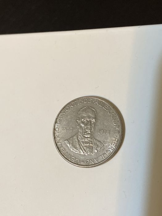 Moeda 25$00 escudos - Centenario da morte de Alexandre Herculano