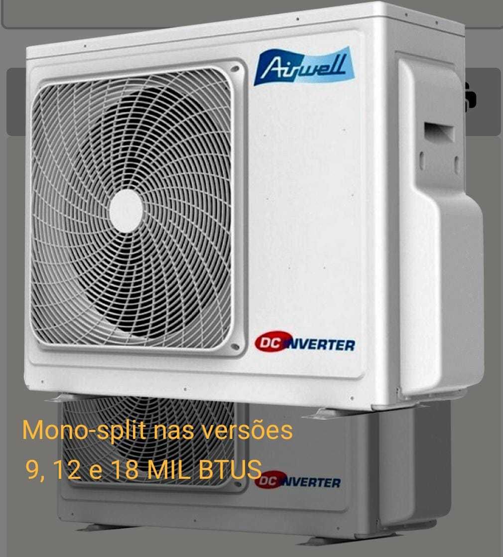 Instalação, manutenção e higienização de ar condicionado.