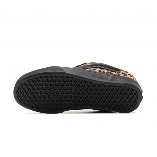 Кеди Vans Knu Skool Leopard Black Леопард