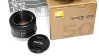 Nikon 50mm f/1.8 AF D Nikkor lens объектив автофокусный фильтр