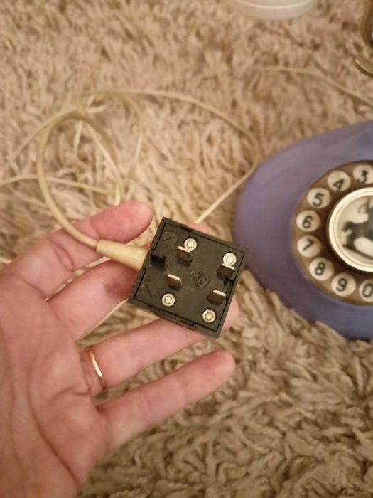 Oryginalny, elegancki telefon retro rosyjski/radziecki 1991