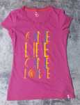 Różowy T-shirt puma damski rozmiar M