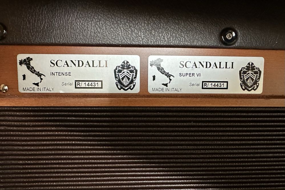 SCANDALLI Super VI Intense plus separator.
