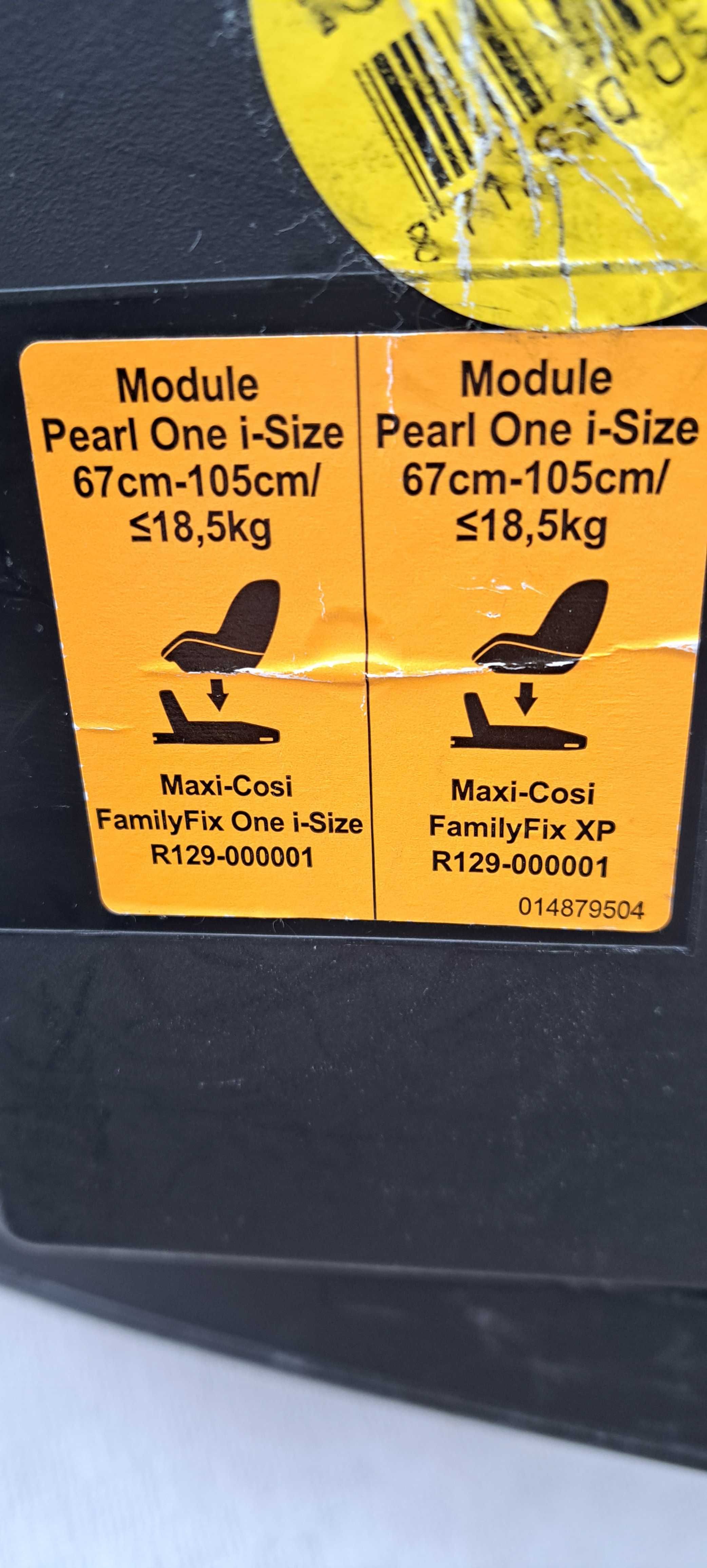 Maxi Cosi, fotelik 9-18 kg RWF, baza isofix