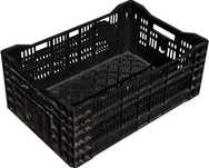 Skrzynka plastikowa ogrodnicza holenderska owoce mocna (60x40x23)-25kg