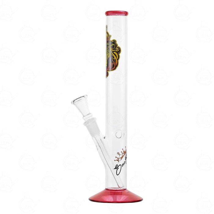 Sklep Mary Jane | Bongo SmoKing Czerwony Prosty Lew | 28 cm