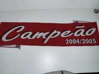 Cachecol do benfica campeão 2004/2005