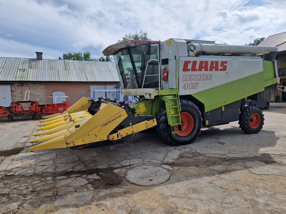 Kombajn CLAAS LEXION 415 przystawka Fantini 6 2010rok mega dominator