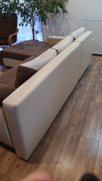 Kanapa rogowa z funkcja spania