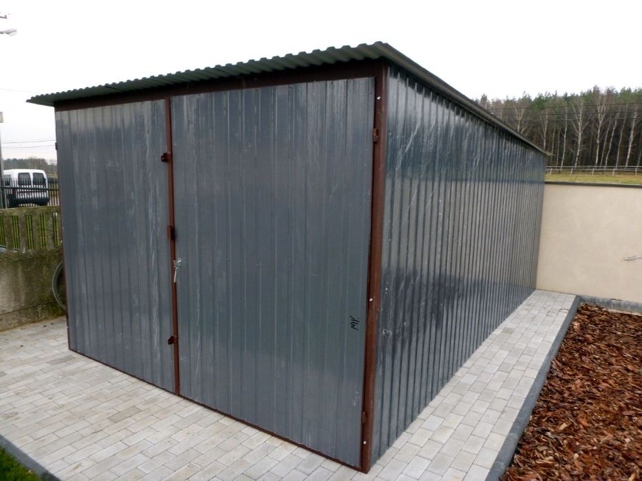 PRODUCENT! Garaż Blaszak na budowę Garaż Blaszany Garaże Blaszane