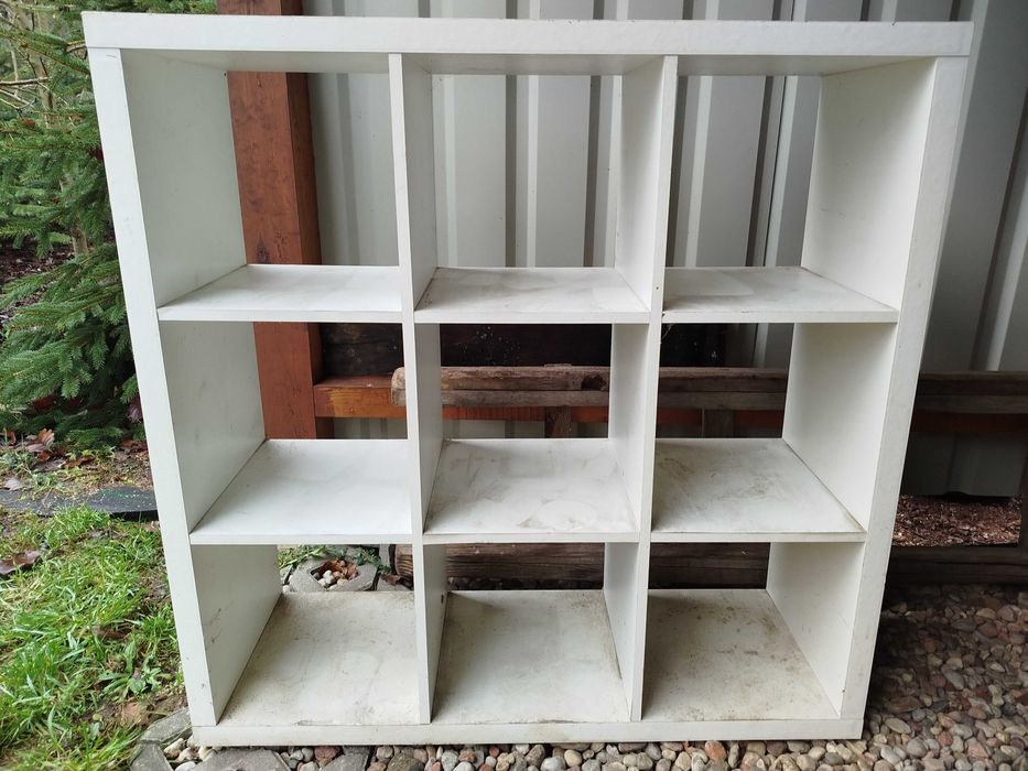 Regał szafka kallax do garażu 112x112x38cm