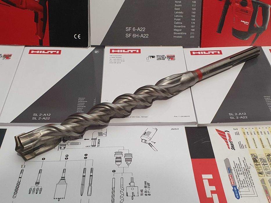 Wiertlo SDS-TOP HILTI 25x320 do wiertarka bosch gbh 4 Nowe
