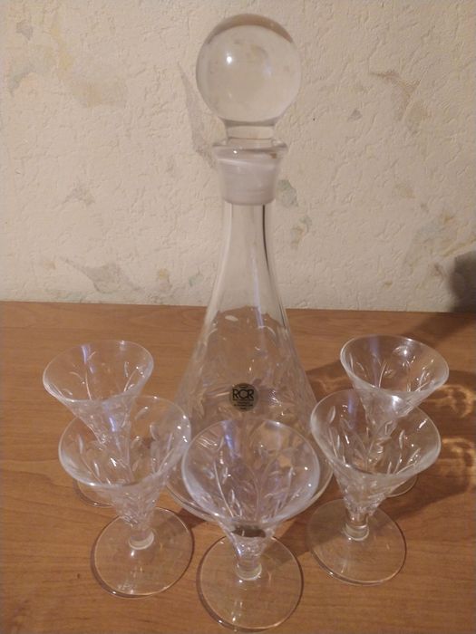 Итальянский хрустальный сервиз