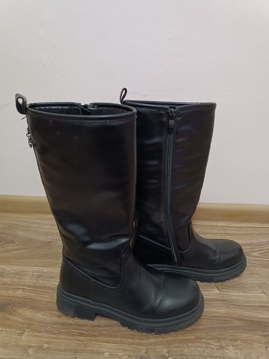 Kozaki ocieplane Nelli Blu dziewczęce rozmiar 36