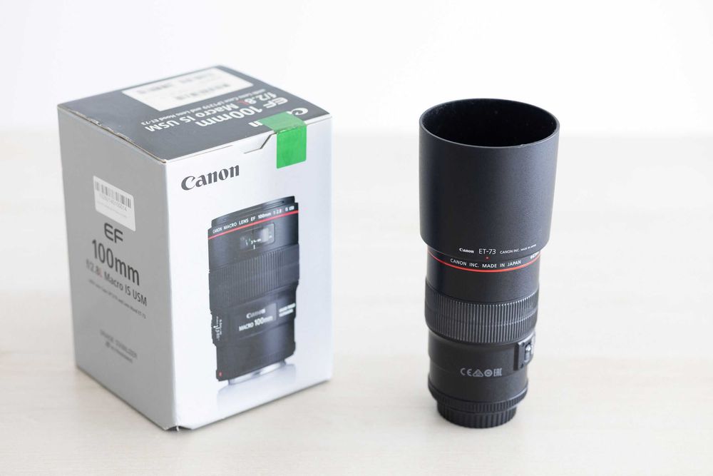 objetiva canon ef 100mm macro f2.8 L