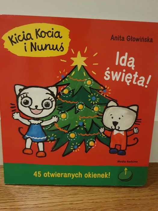 Kicia Kocia zestaw świateczny Nowe Czekamy na świeta, Idą święta