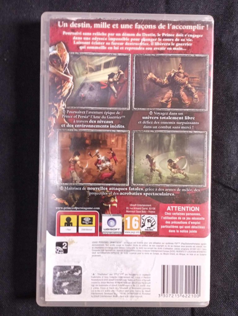 Prince of Pérsia revelations psp
