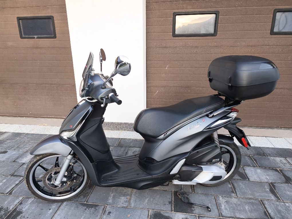 Piaggio Liberty S 125 ABS #duże koła #kufer#szyba# szary mat