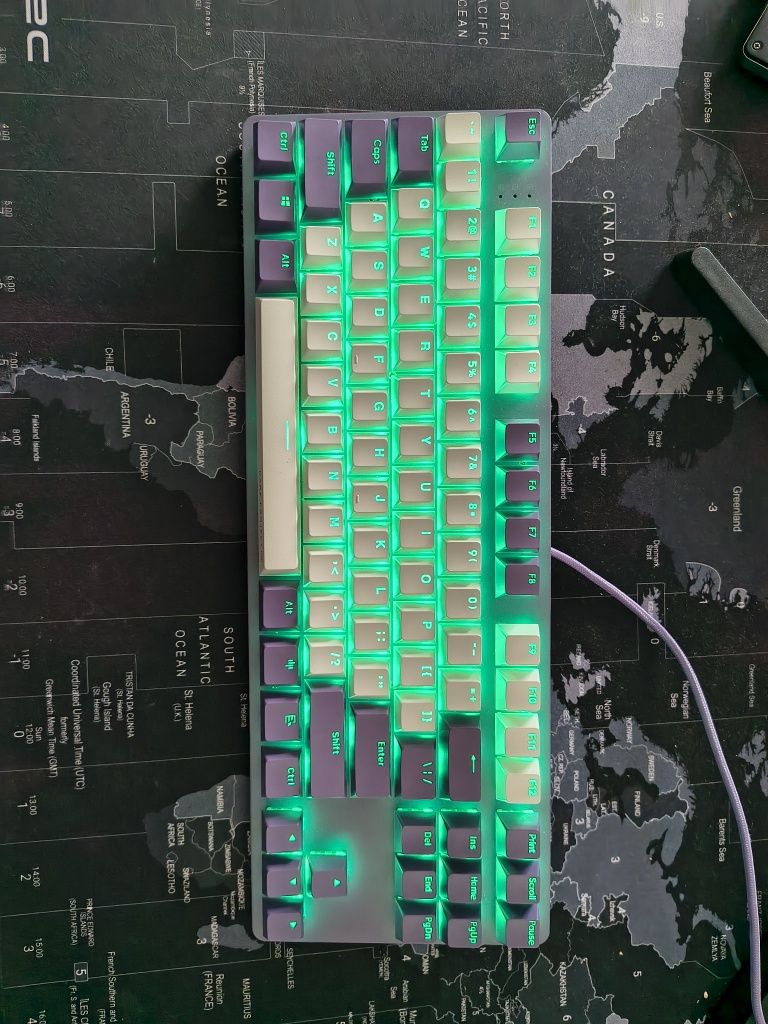 Klawiatura Project KD87A Violet/White G3MS