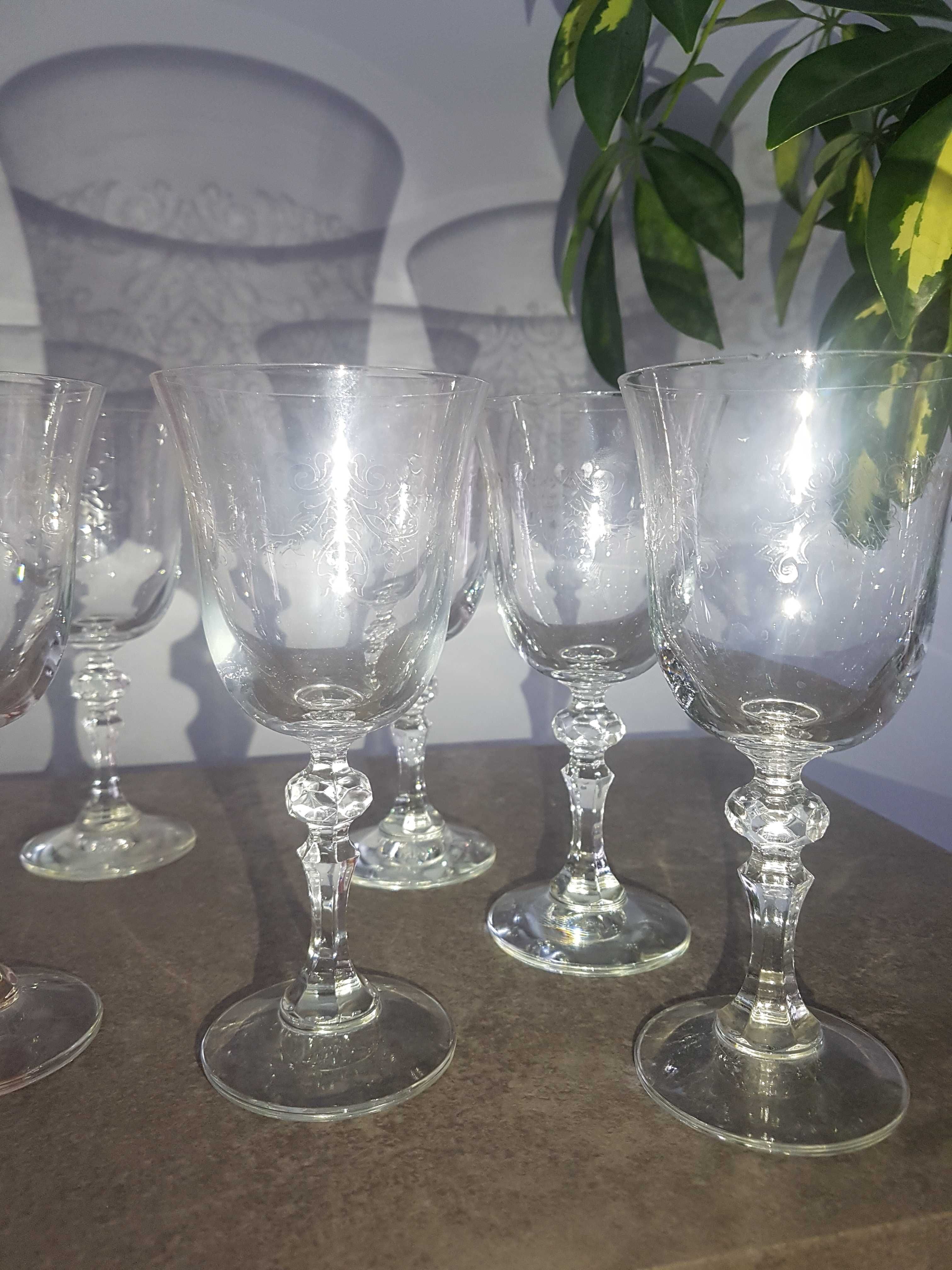 Kieliszki Krosno crista deco do wina czerwonego 6 sztuk