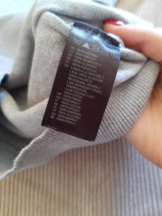 Bawełniany lekki sweterek H&M