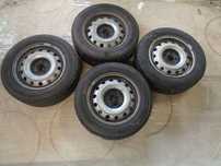 KOŁA 16 FIAT CITROEN PEUGEOT 5X108 ET42 BRIDGESTONE 215/60R16 C 103/101T