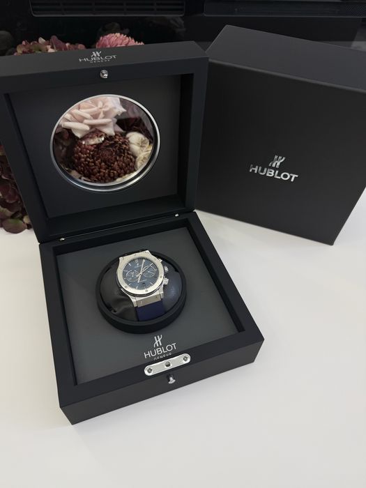 Годинник Hublot Classic Fusion chrono 45 mm преміум якості