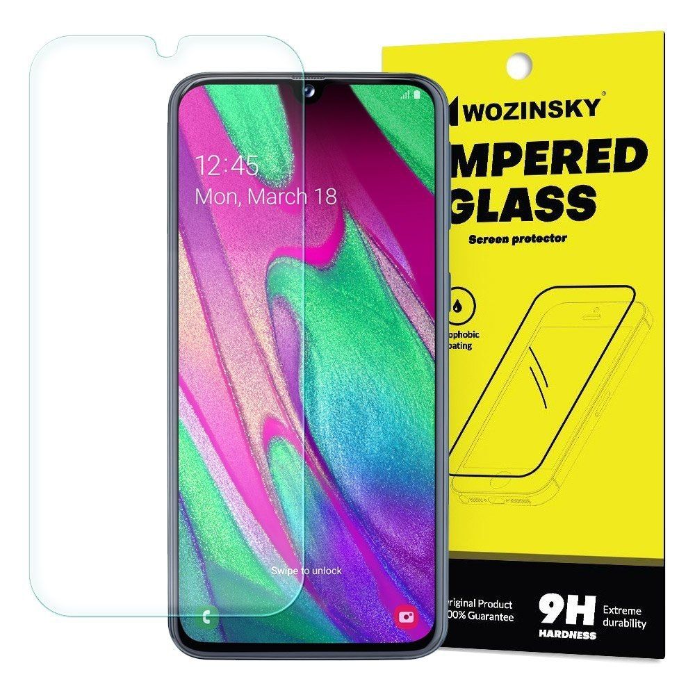 Szkło Hartowane 9H Płaskie Do Samsung Galaxy A40