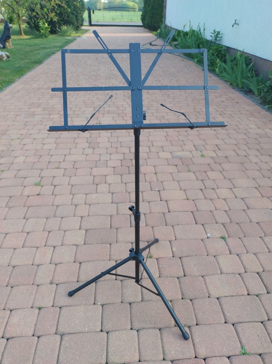Pulpit na nuty, statyw, stojak, składany, futerał