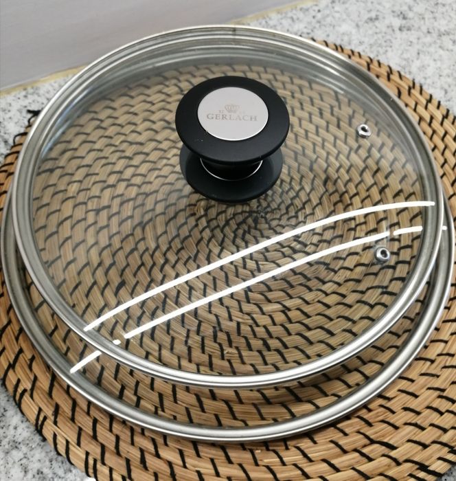 Patelnie Gerlach z pokrywkami 24 i 28 cm na każdą kuchenkę