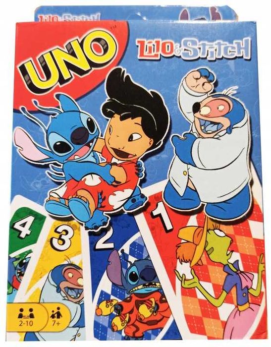 Karty UNO – Lilo & Stitch