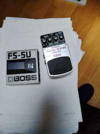 Pedal.  Boss  fs-5 boss   pedal. De efeitos guitarra artigo.