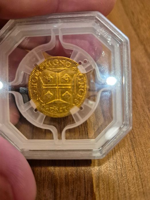 Moeda ouro D. Pedro II- meia moeda ( muito escassa)