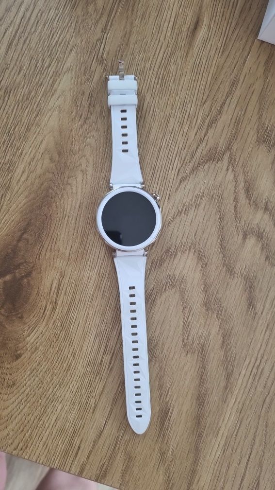 Huawei Watch GT 5 Pro 42 mm Active – Biały | Stan bardzo dobry | 100%