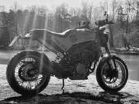 Husqvarna 401 vitpilen / svartpilen doposożona 8800km przebiegu