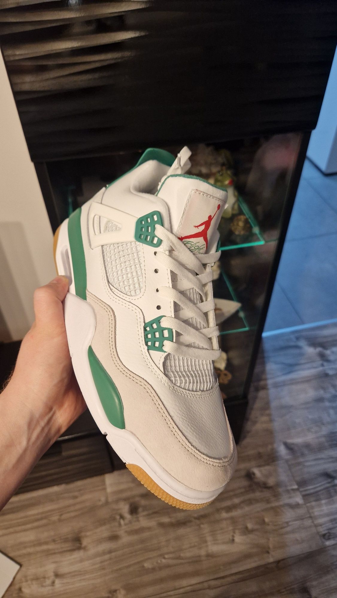 Nike Air Jordan 4 SB White Green