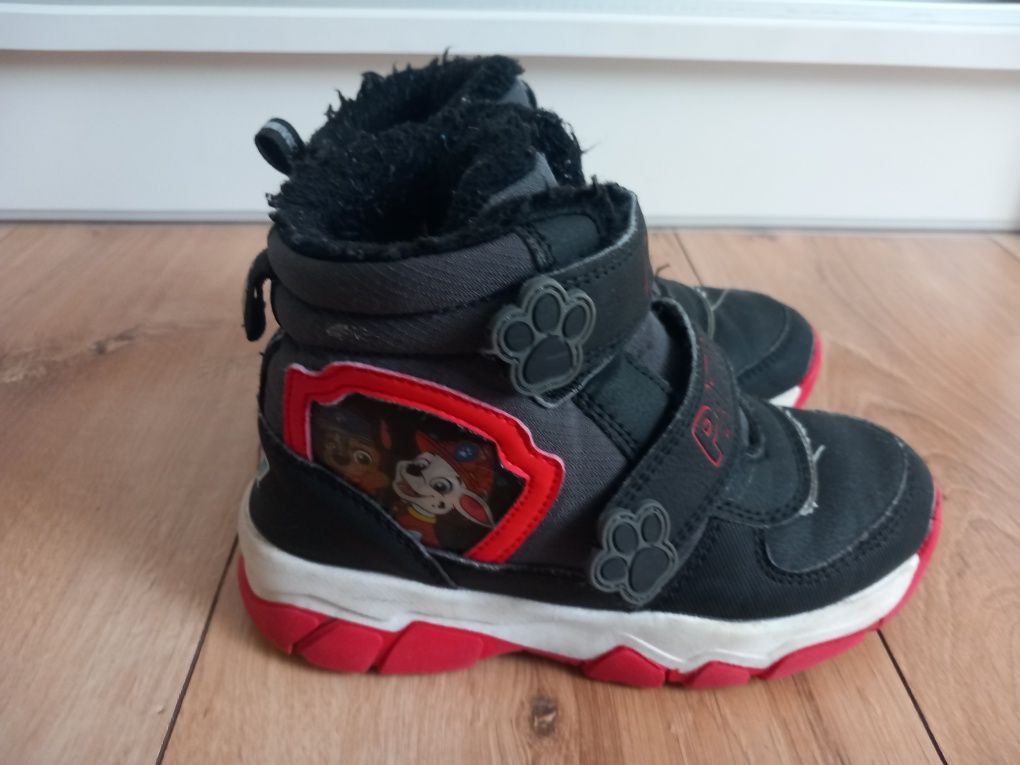 Buty Smyk zimowe na zimę kozaki śniegowce Paw Patrol dla chłopca 29