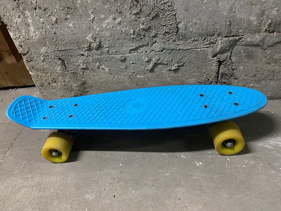 Deskorolka Fiszka kolor niebieski