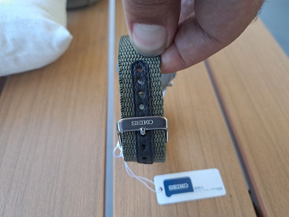 Relógio Seiko Cronógrafo 7T92-0DX0- estilo militar