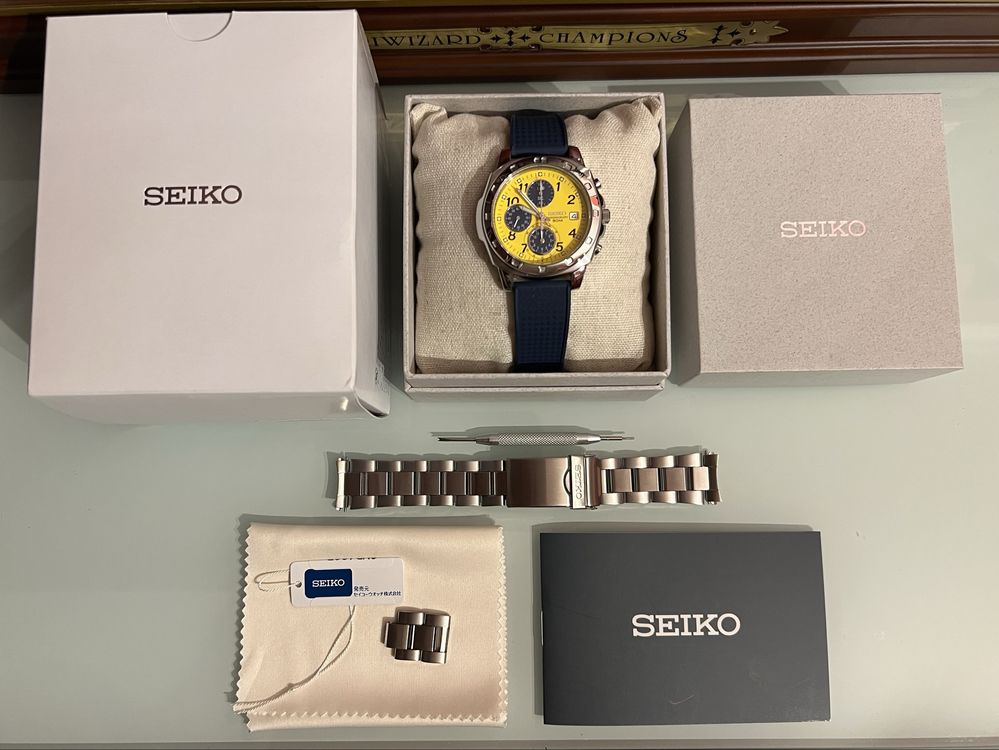 Relógio Seiko Cronógrafo 40mm
