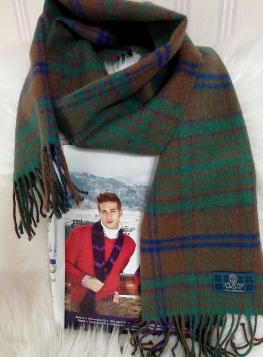 Шарф мужской кашемировый