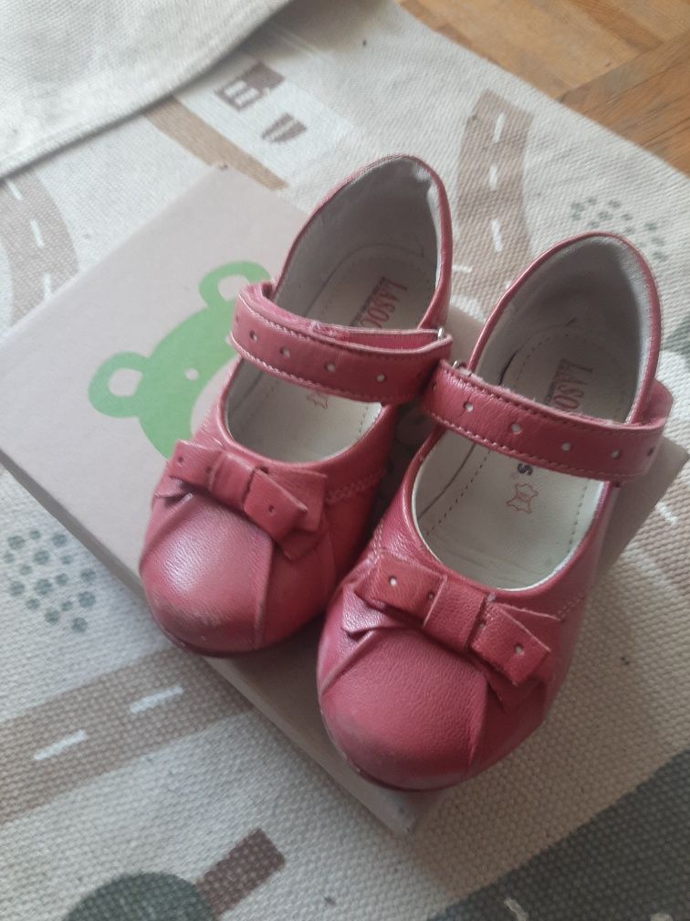 Baleriny półbuty Lasocki Kids 25 skórzane