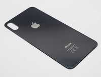 Tylne szkło / Klapka / Plecki / Panel do iPhone XS Max– Czarny