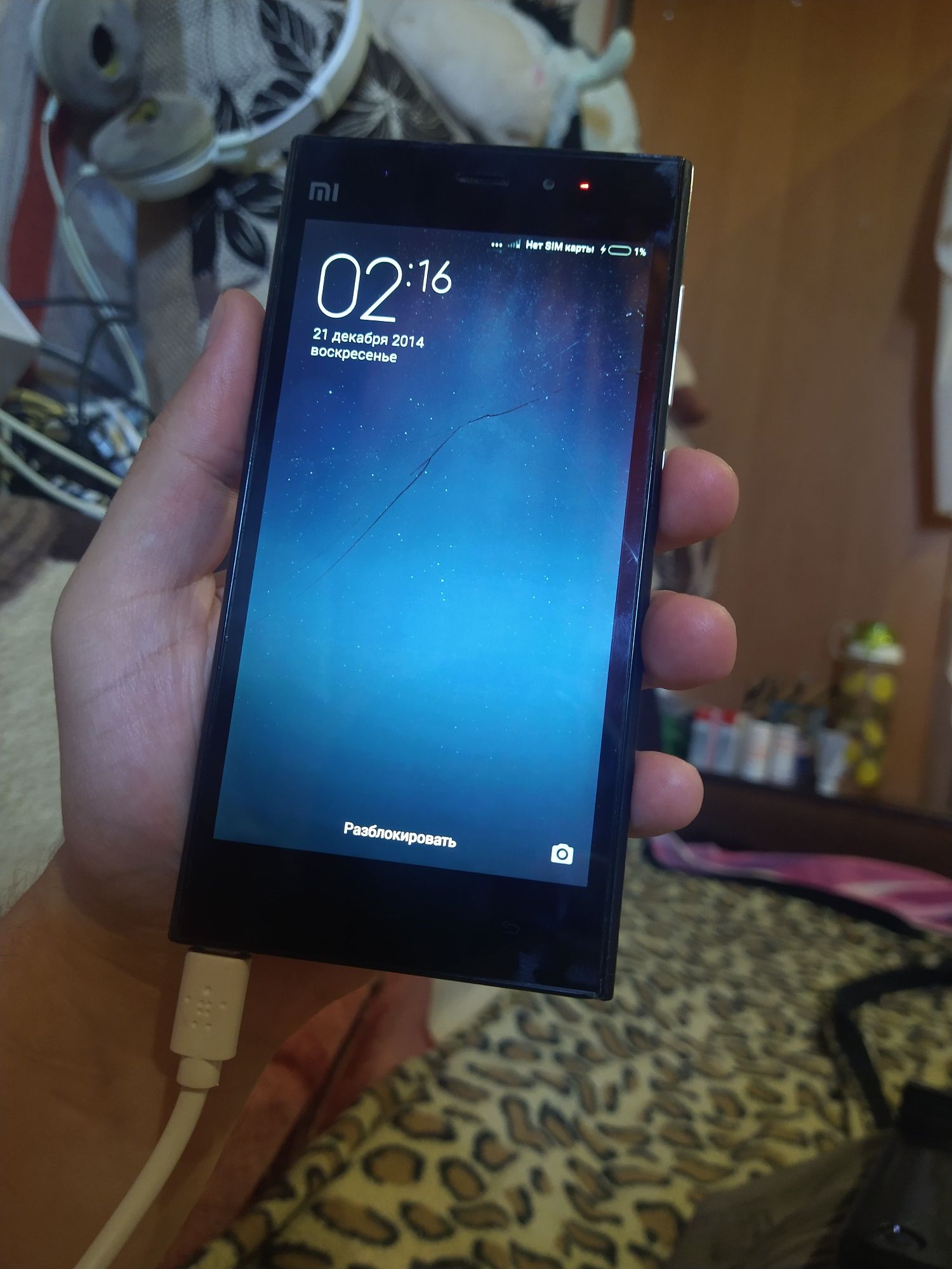 Смартфон Xiaomi Mi3 16 Gb.  Snapdragon 800