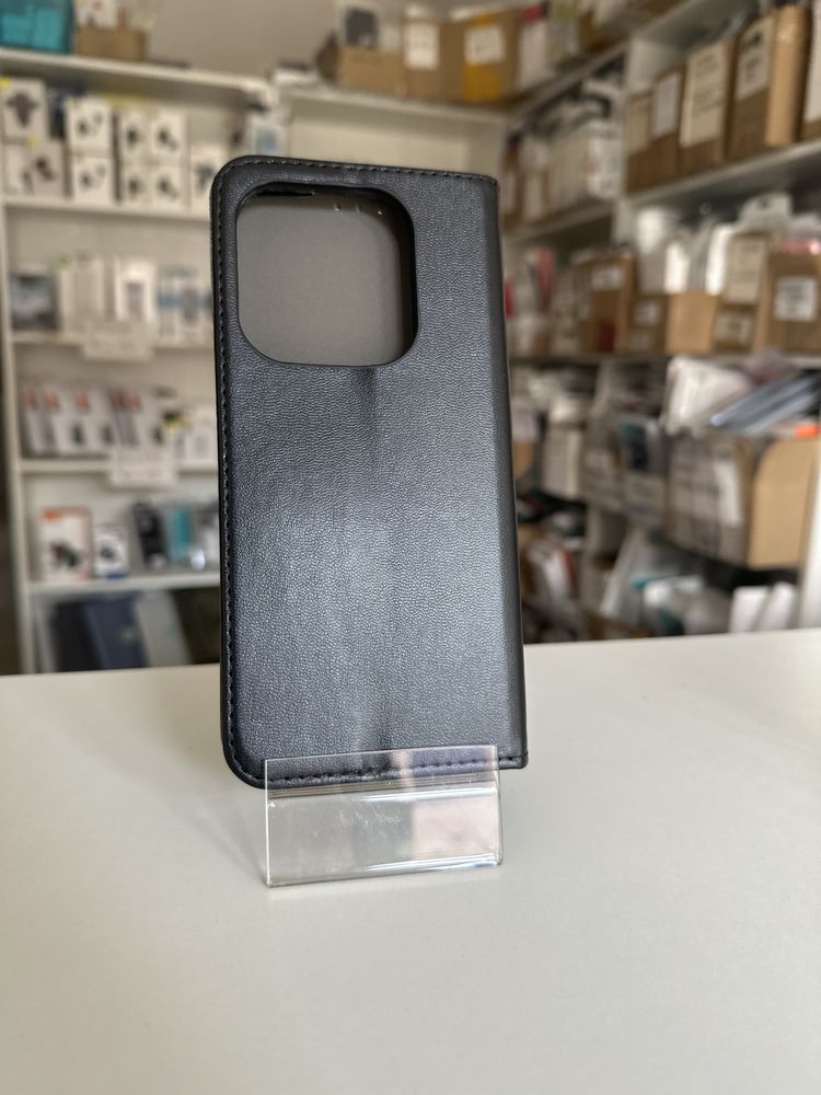 Etui Zamykane czarne do Xiaomi Redmi Note 14 5G