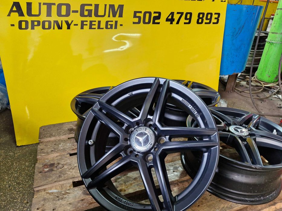 Alufelgi 5x112 16 Mercedes CLA Klasa A B C MG Skoda VW Seat