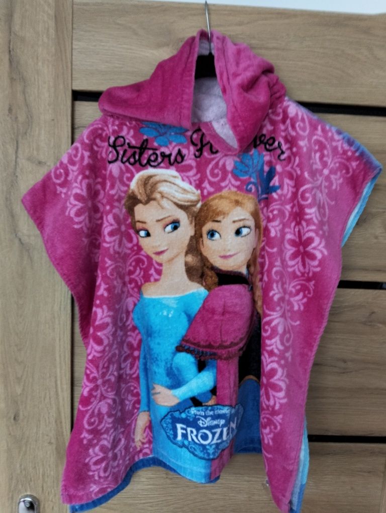 Ręcznik ponczo z kapturem Frozen